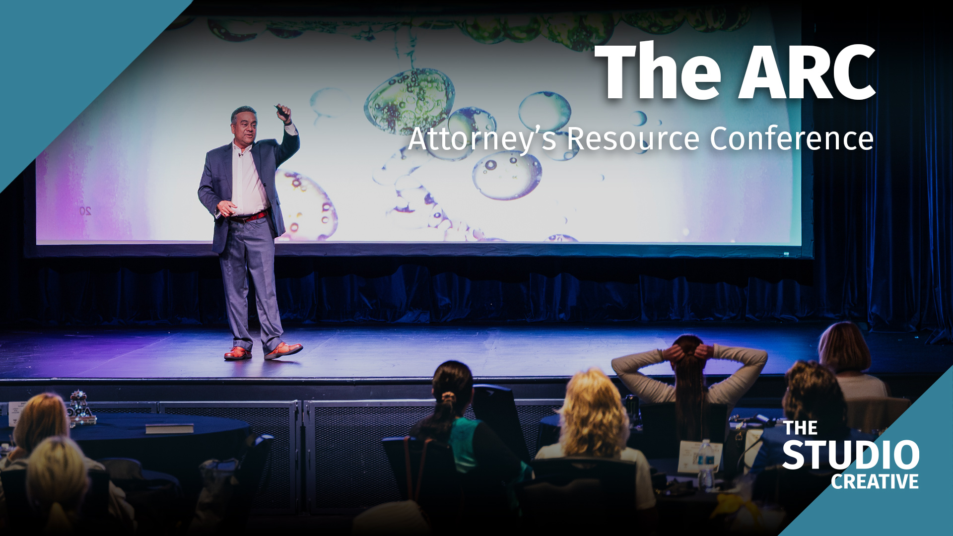 Floor coverage at the Attorneys Resource Conference