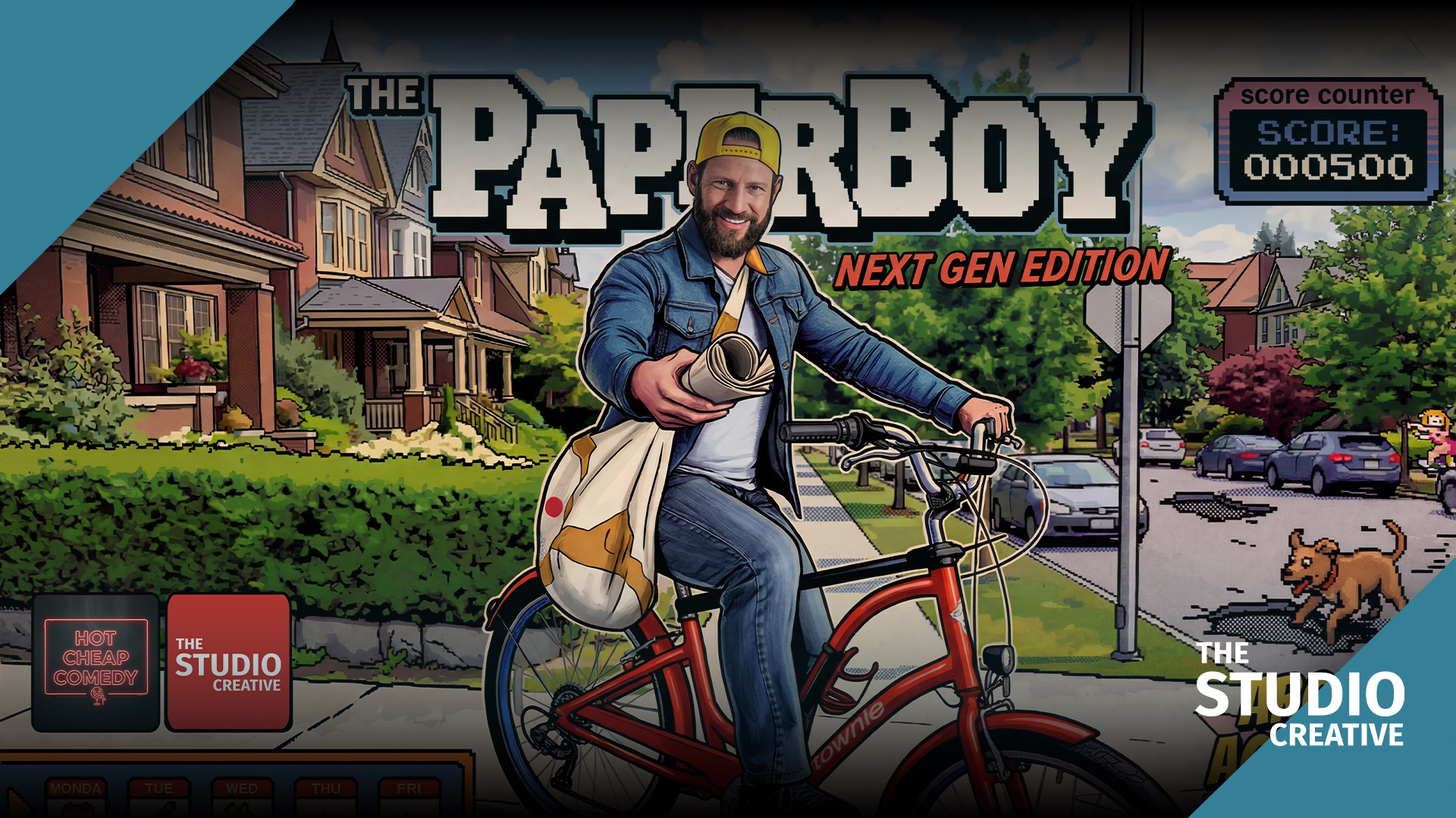 8-Bit Green Screen Animation: Behind The Paperboy