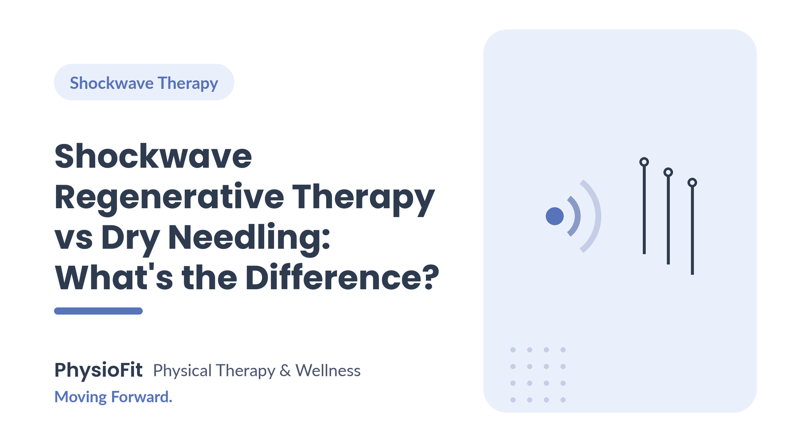 shockwave vs physical therapy - side by side comparison of a shockwave treatment session and a guided physical therapy exercise