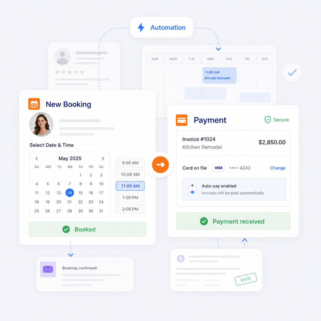 Get Paid — Booking & Payment Automation