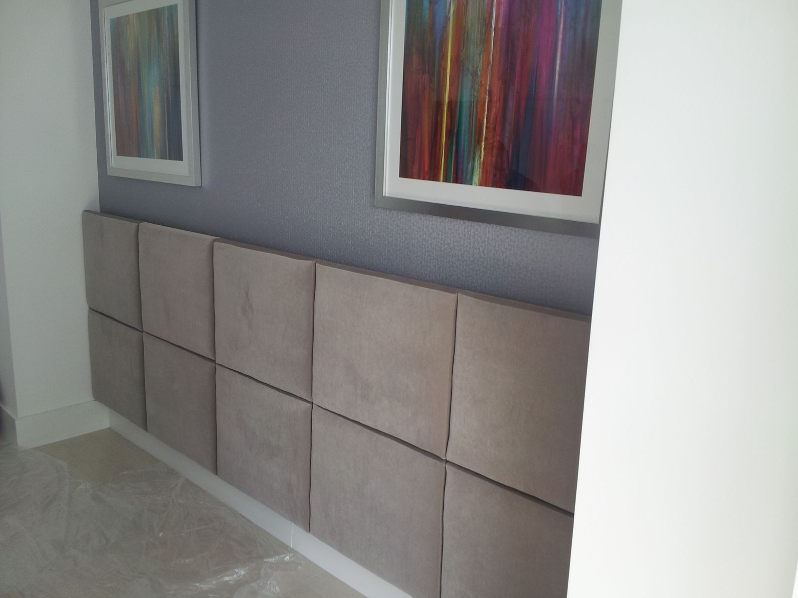 Custom upholstered interior