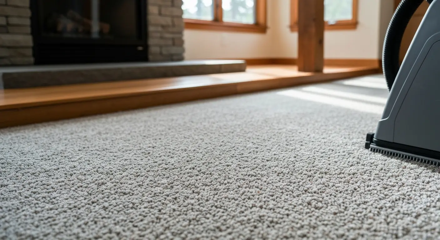 Residential carpet cleaning in Seattle home