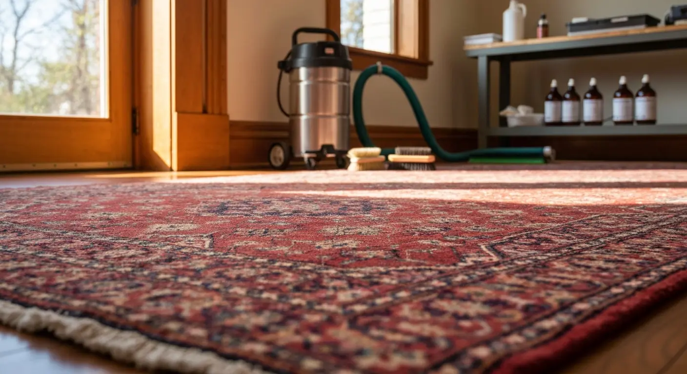 Area rug cleaning