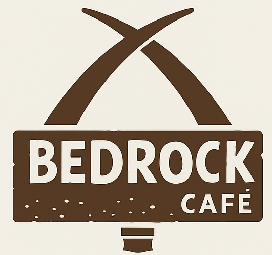 Bedrock restaurant logo