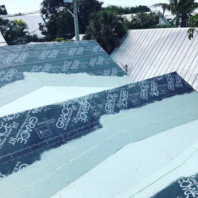 Coated pitched roof project