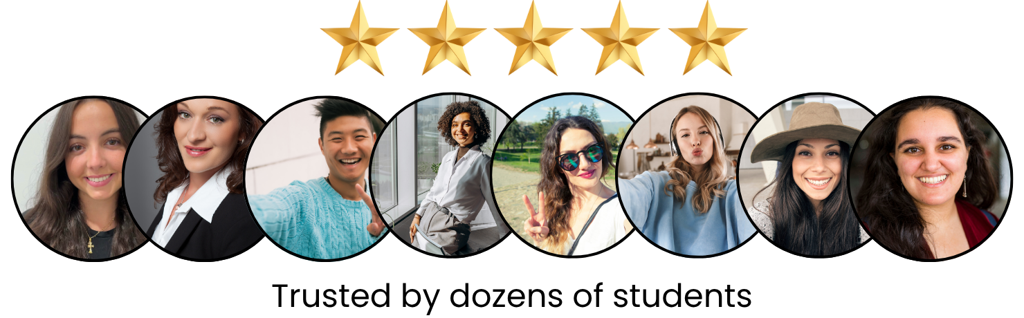 Trusted by Dozens of Students