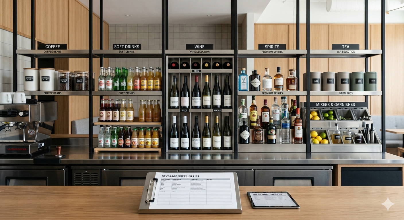 Beverage supplier network