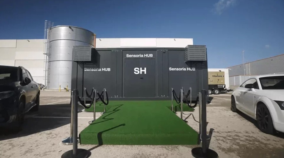 Espacio personalizable de marca en un evento GMF