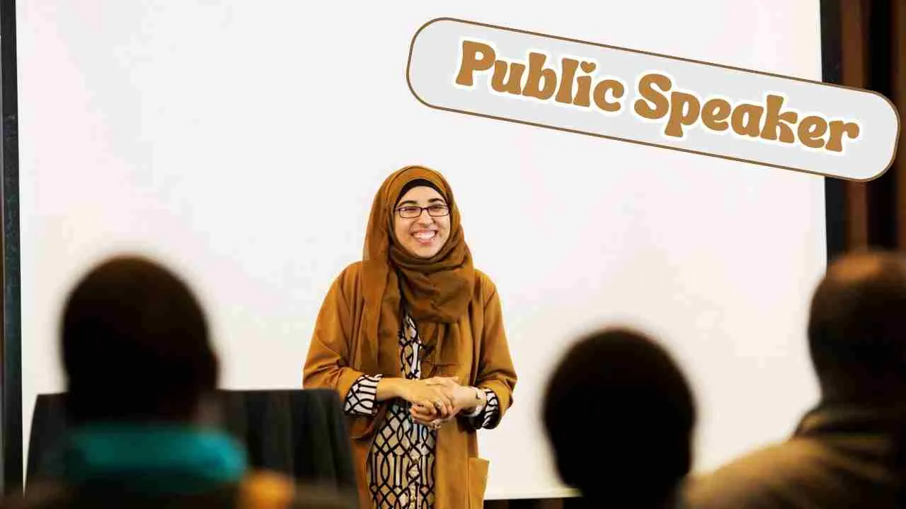 Syd as a public speaker