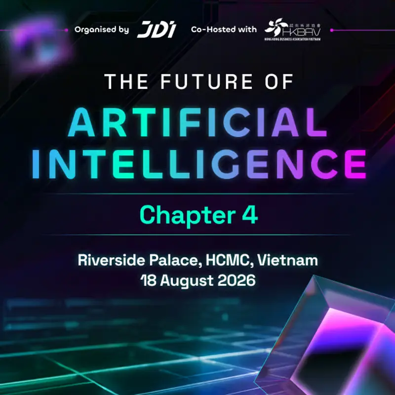 The Future Of Artificial Intelligence: Chapter 4 event at Nhà Hàng Riverside Palace in Ho Chi Minh City.