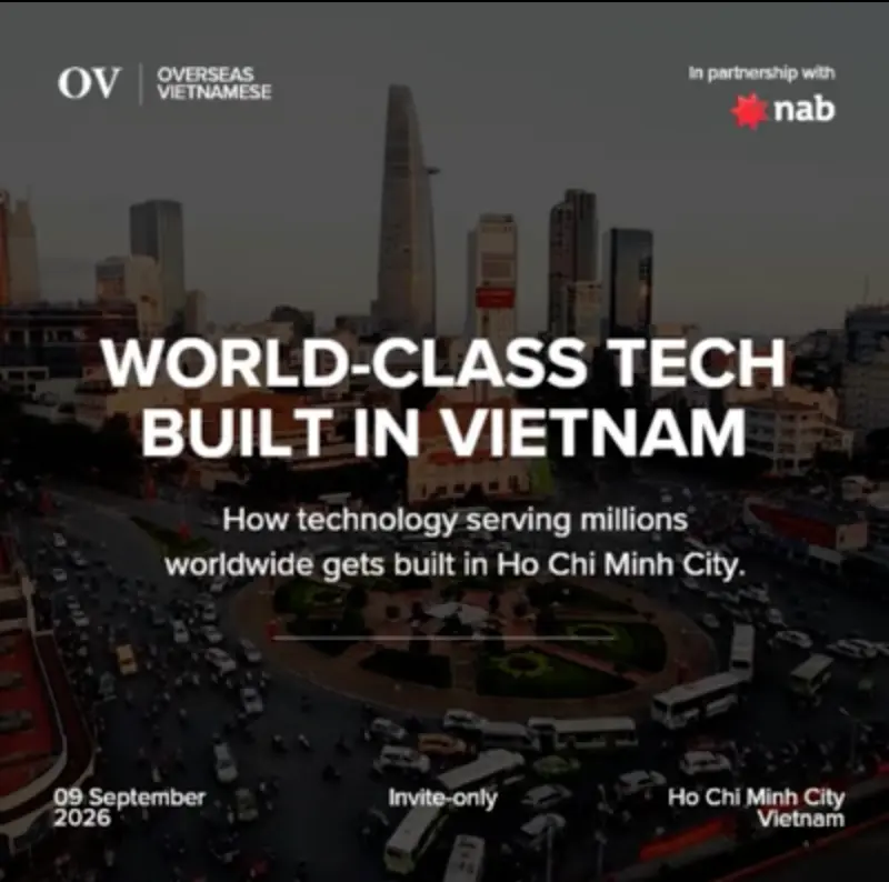 World-class Tech, Built in Vietnam event at Register to See in Ho Chi Minh City.