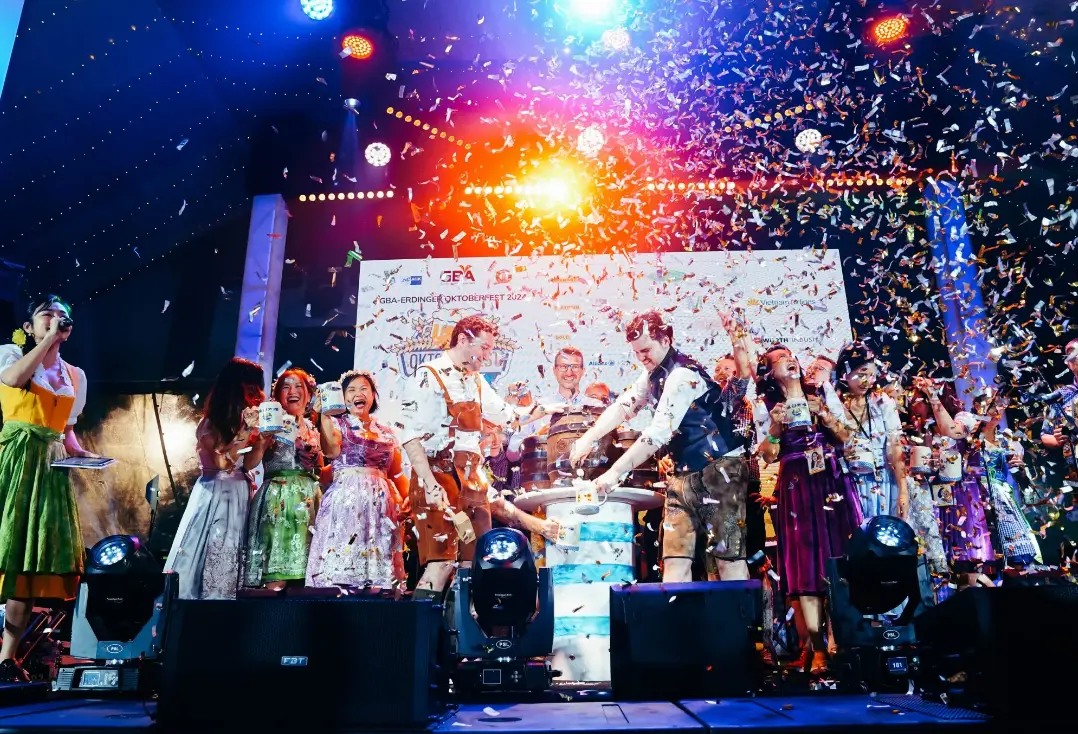 GBA Oktoberfest Vietnam 2026 event at 257 Đ. Hoàng Văn Thụ in Ho Chi Minh City.