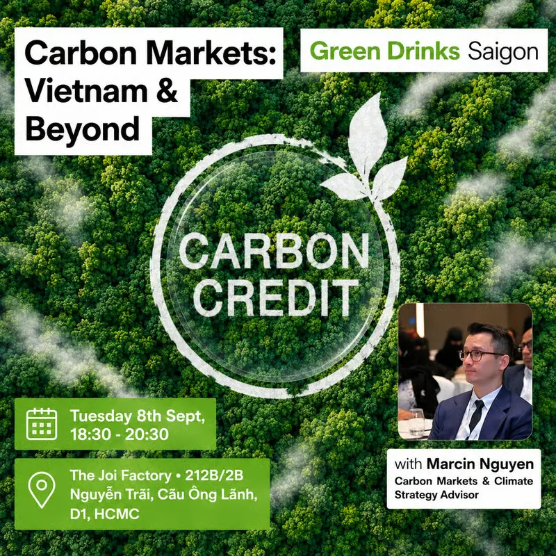 Carbon Markets: Vietnam & Beyond event at The Joi Factory in Ho Chi Minh City.