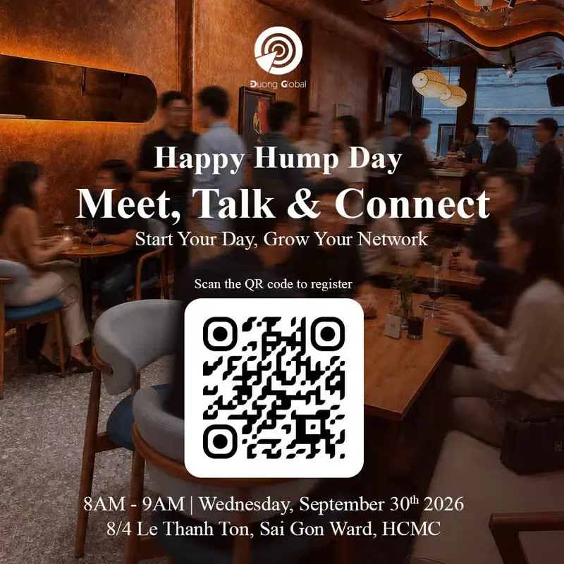 Happy Hump Day - Duong Global event at Keen Matcha & Coffee in Ho Chi Minh City.