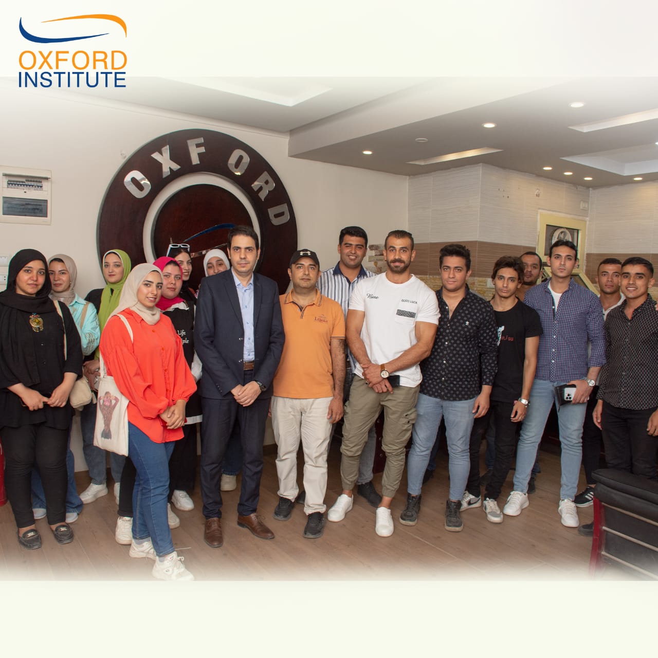 Instructor teaching ICDL