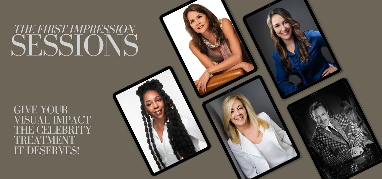 Professional eadshots of executive women, male business owners, a black woman mdeical specialist