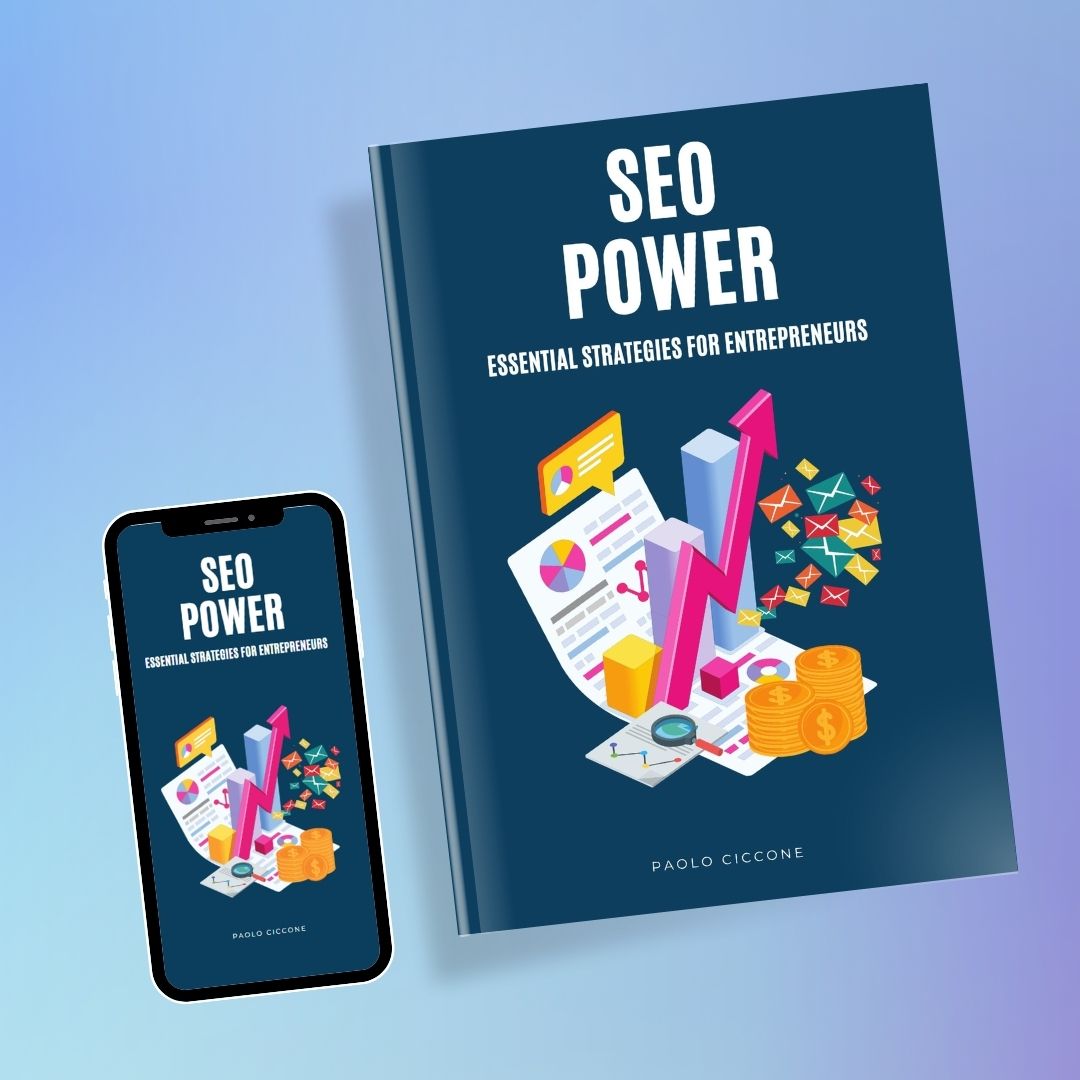 Paolo Ciccone, author of the book "SEO Power" that teaches solopreneurs how to improve their SEO