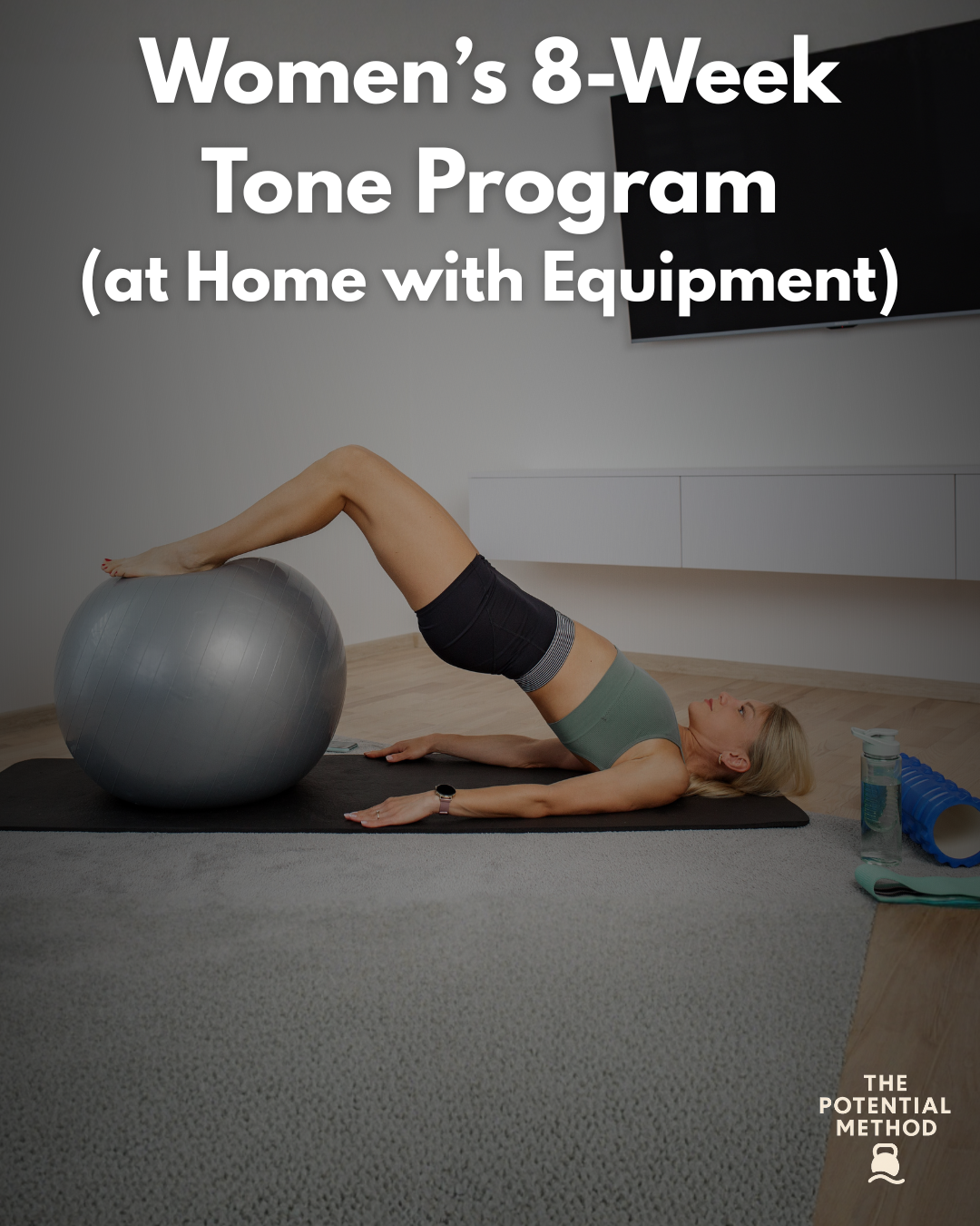 Women Home With Equipment