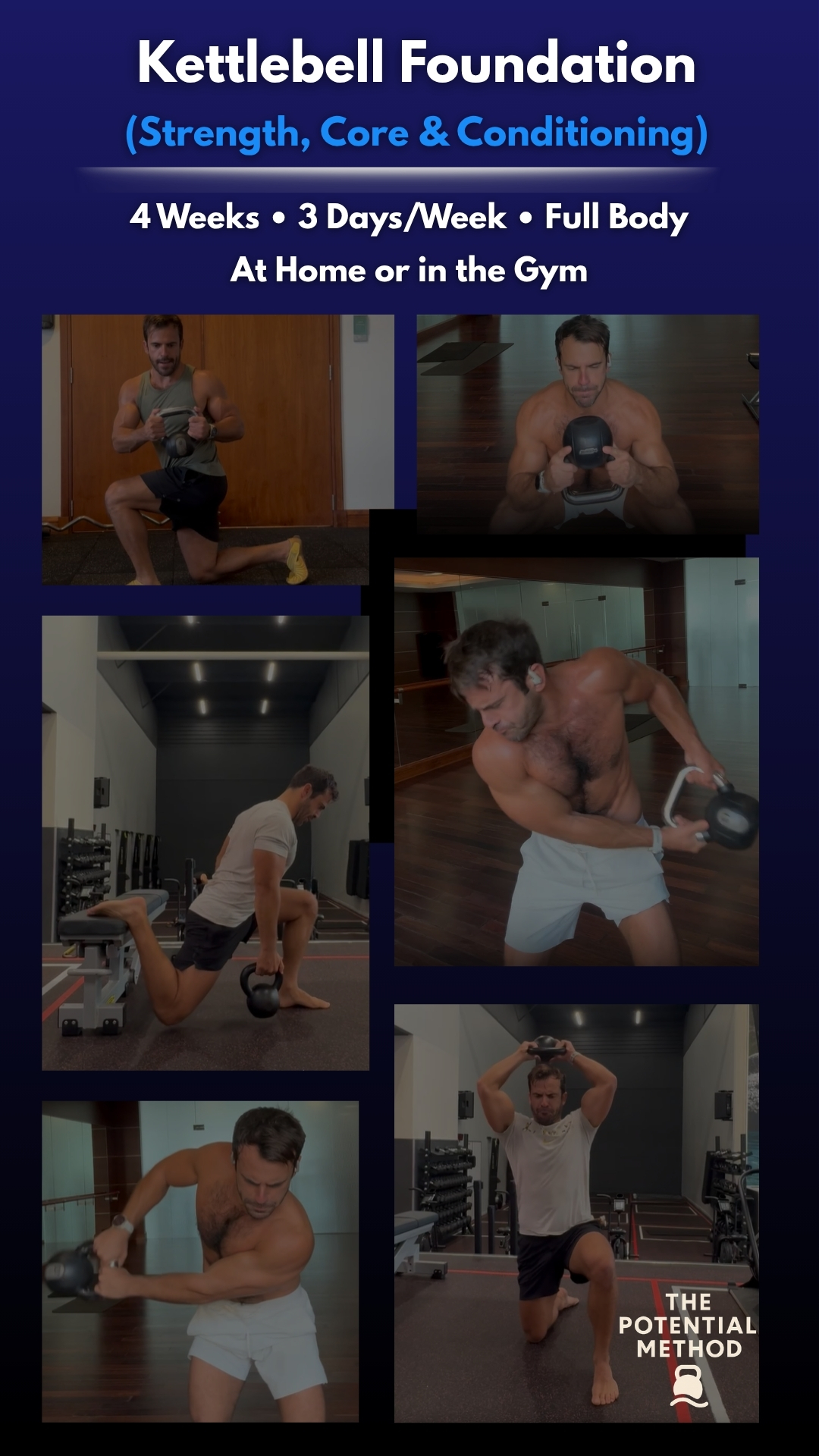 Men's 8-Week Strength & Shred Home Program