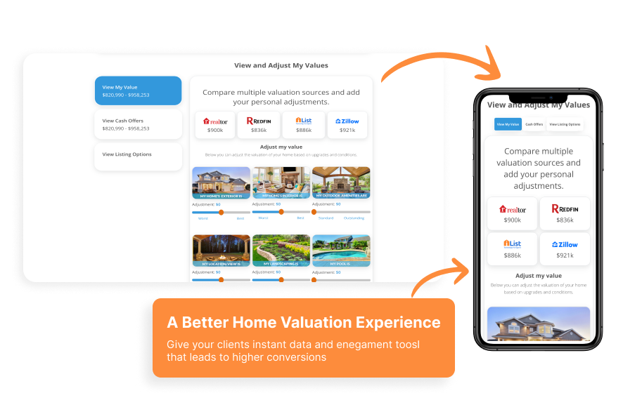 Interactive Home Valuation Tool