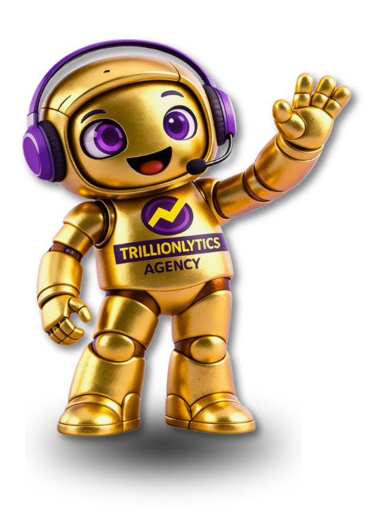 Trillionlytics robot mascot
