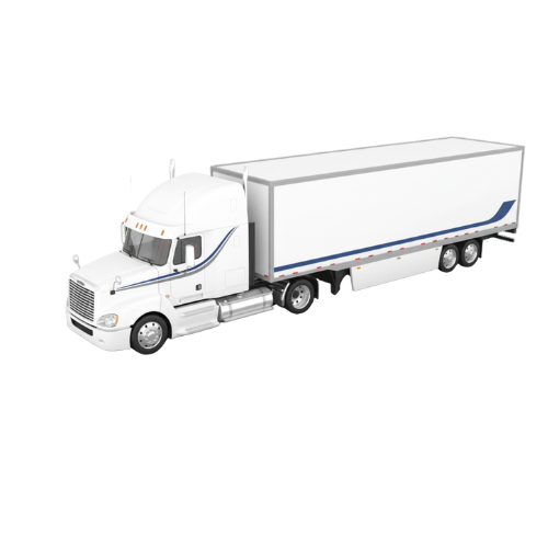 12'x75' semi truck parking spot