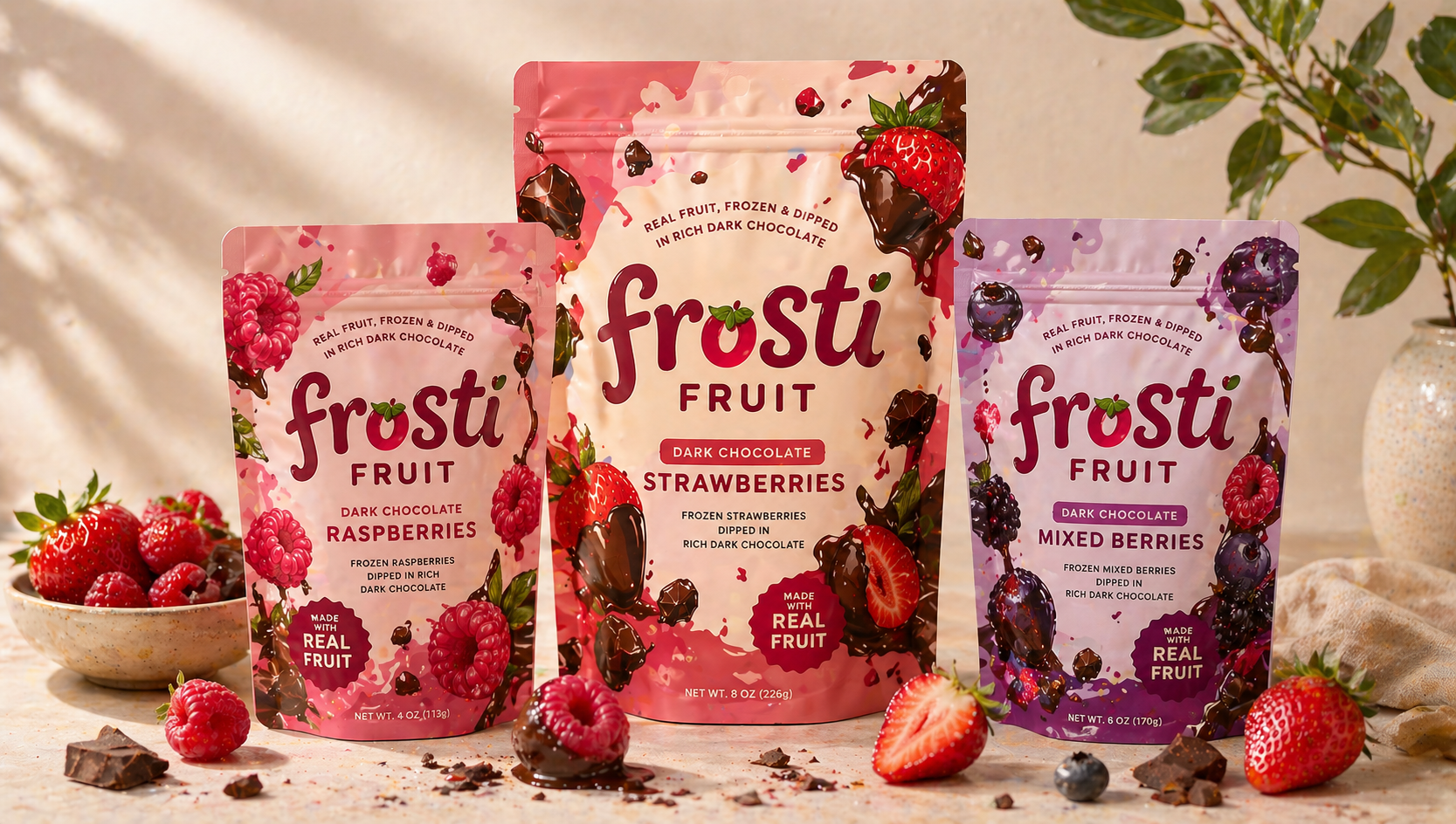 Custom printed pouches by PackMint