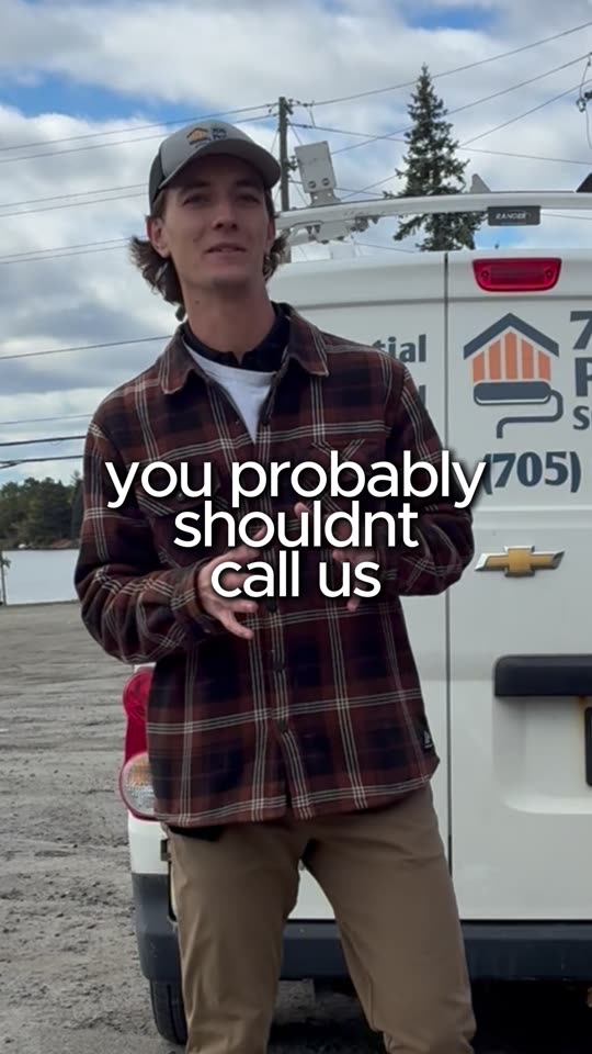 Real client ad for a painting company, you probably shouldn't call us