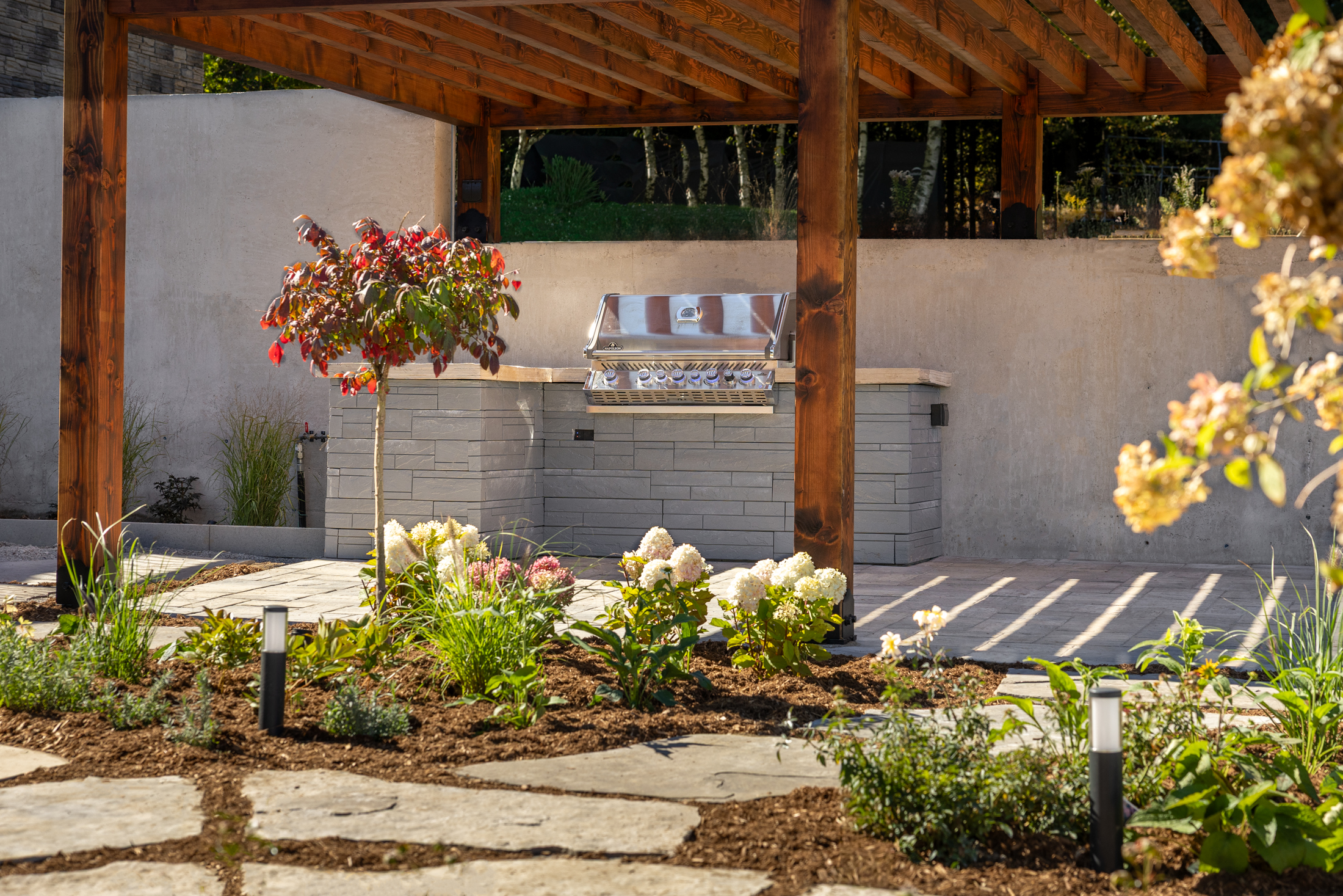 MK Landscaping patio project