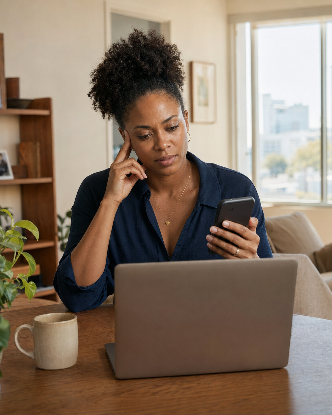 A prospective buyer thinking through her homebuying questions