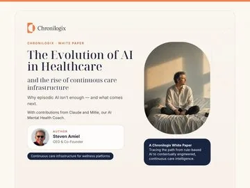 The Evolution of AI in Healthcare whitepaper cover