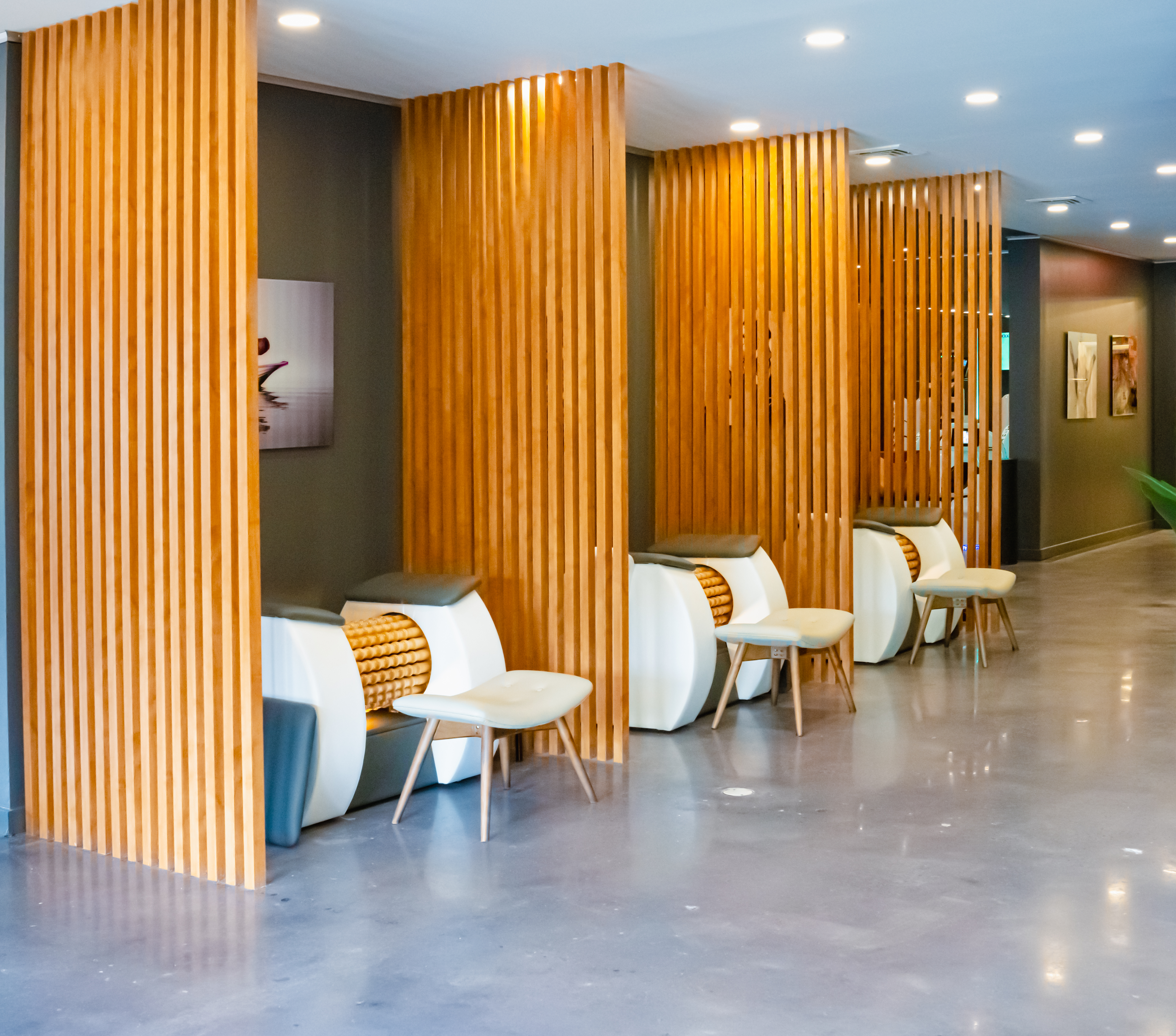 Wellness and recovery lounge
