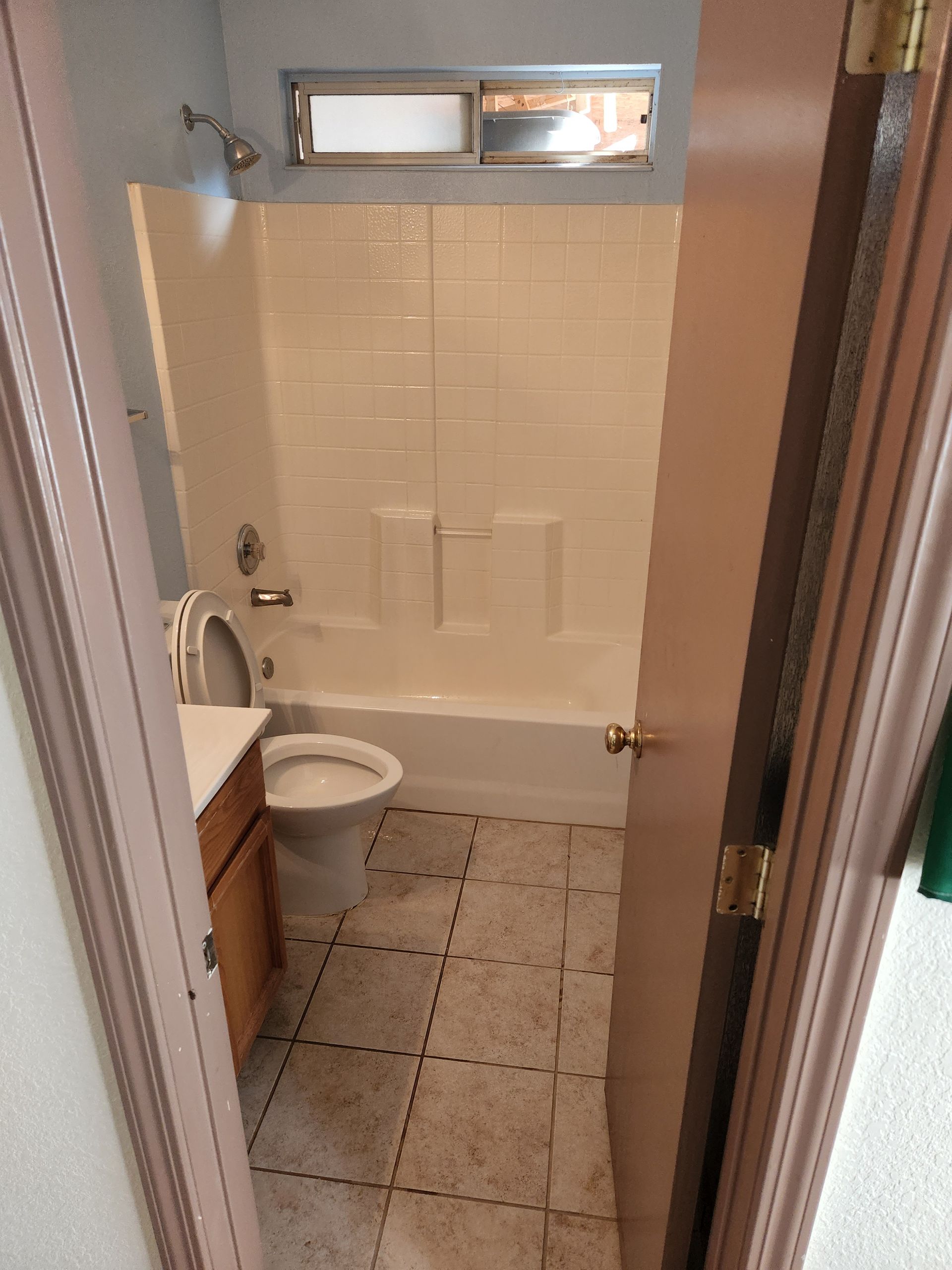 Tub to Shower Remodel Before/After 3