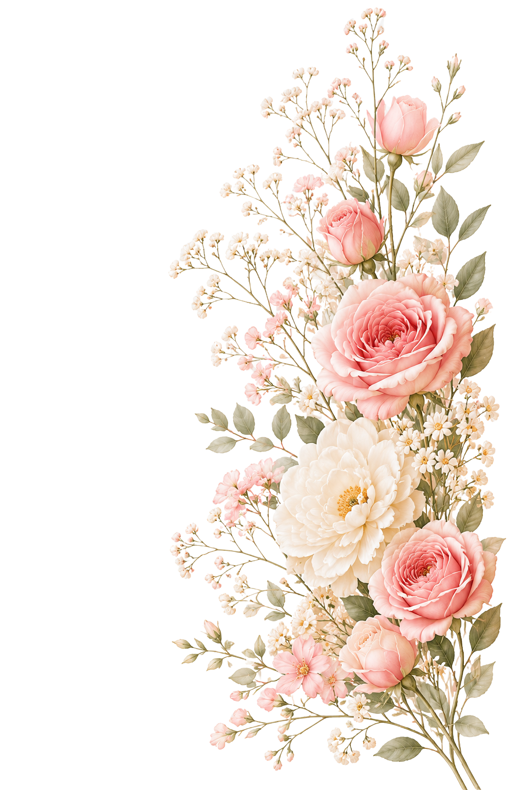 Floral bouquet decoration