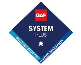 GAF System plus roofing contractor rapid city