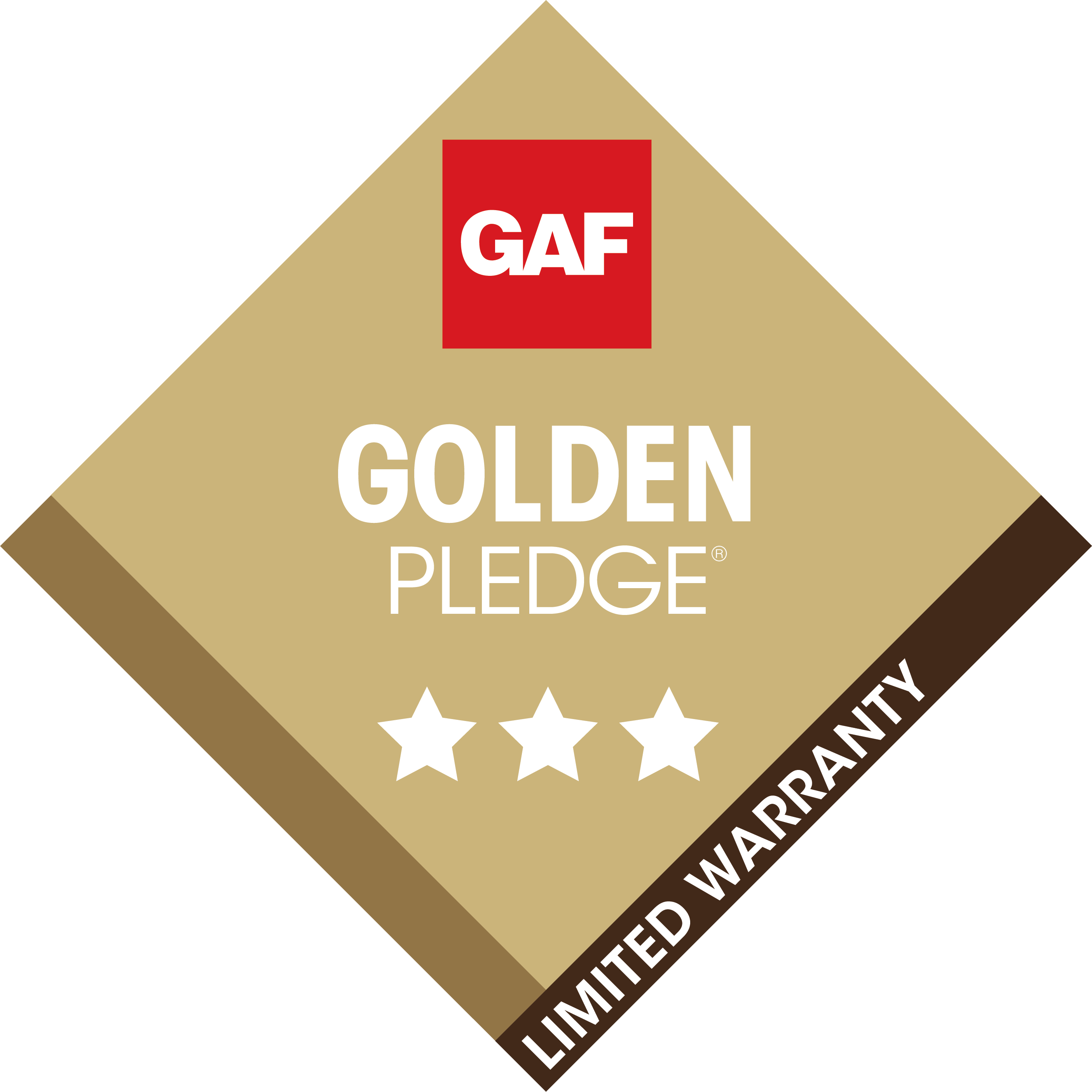 GAF golden pledge roofing contractor rapid city