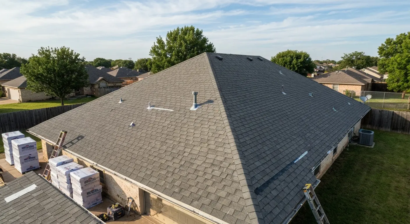 Residential roof repair Del City