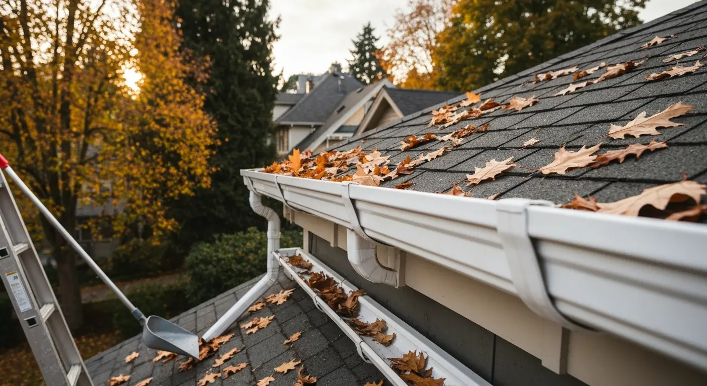 Gutter cleaning service