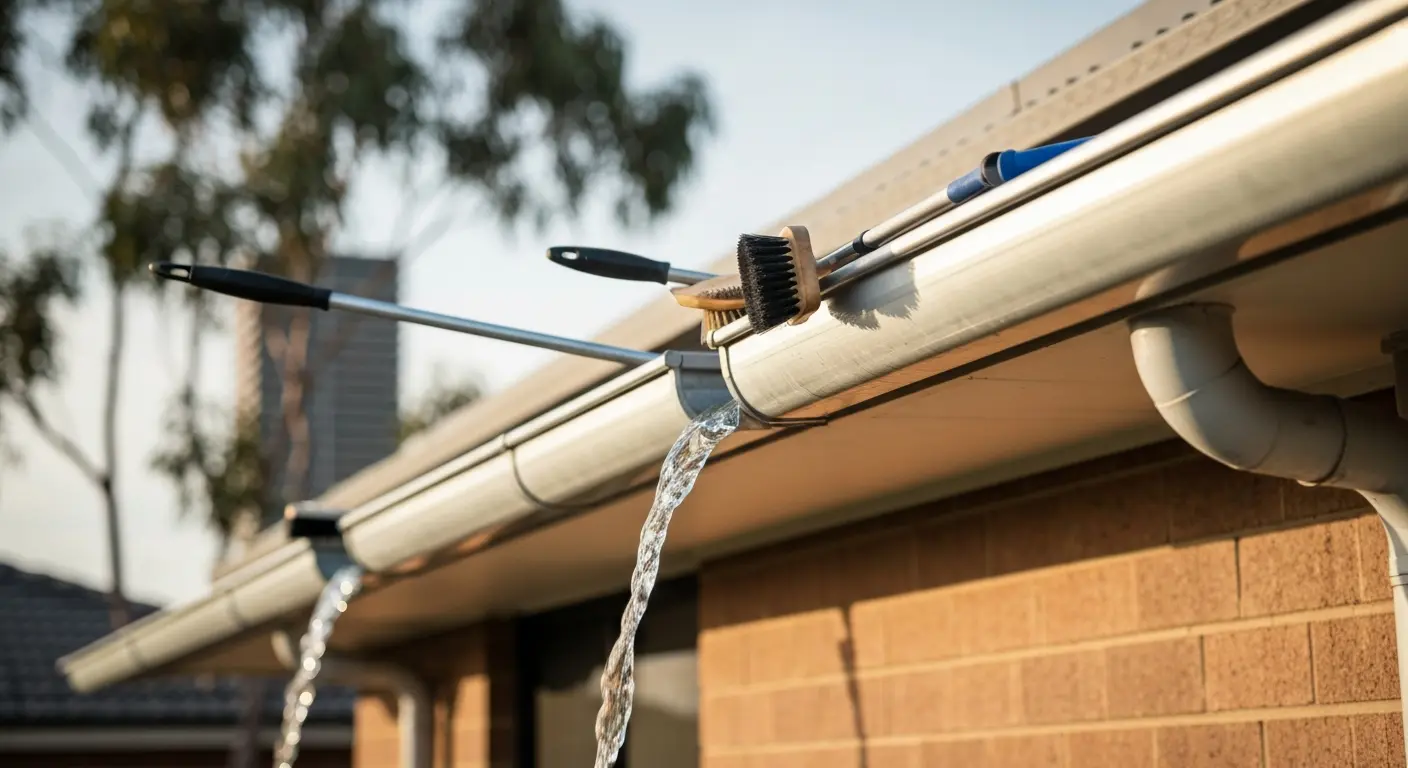 Gutter cleaning and maintenance services