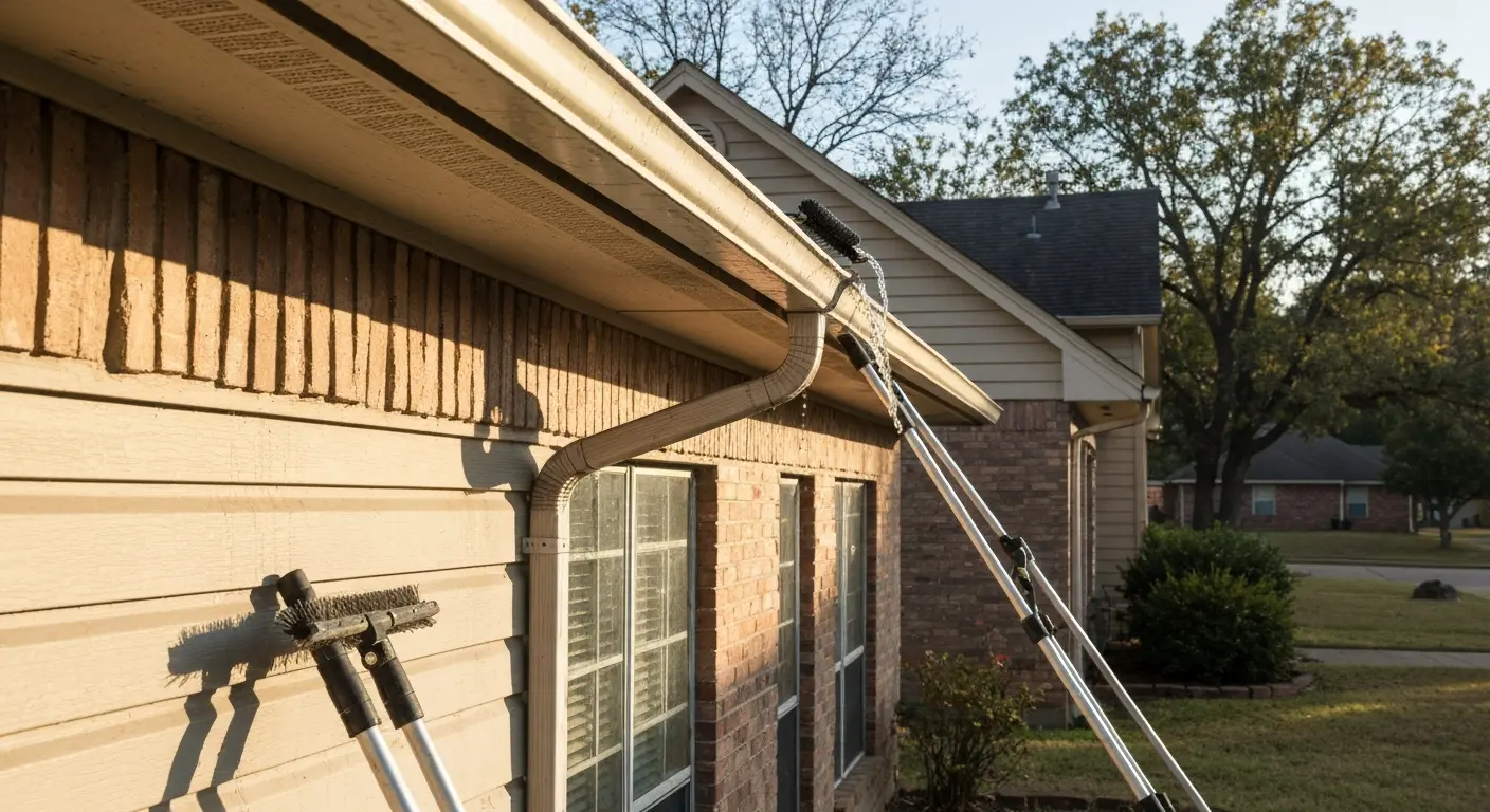 Gutter cleaning service Del City