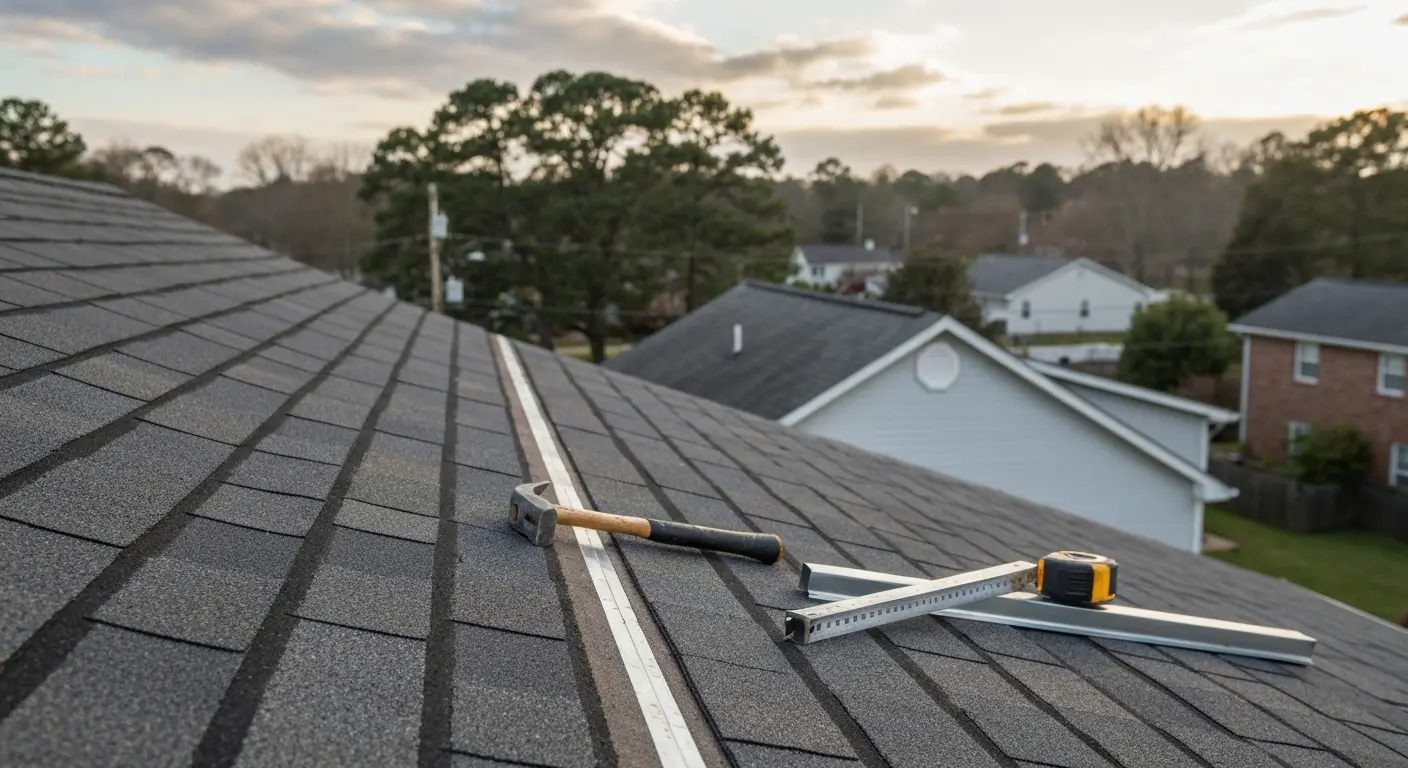 Residential roofing repair in Newcastle