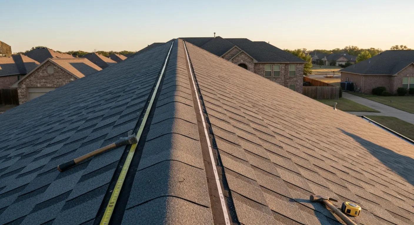 Full roof replacement project