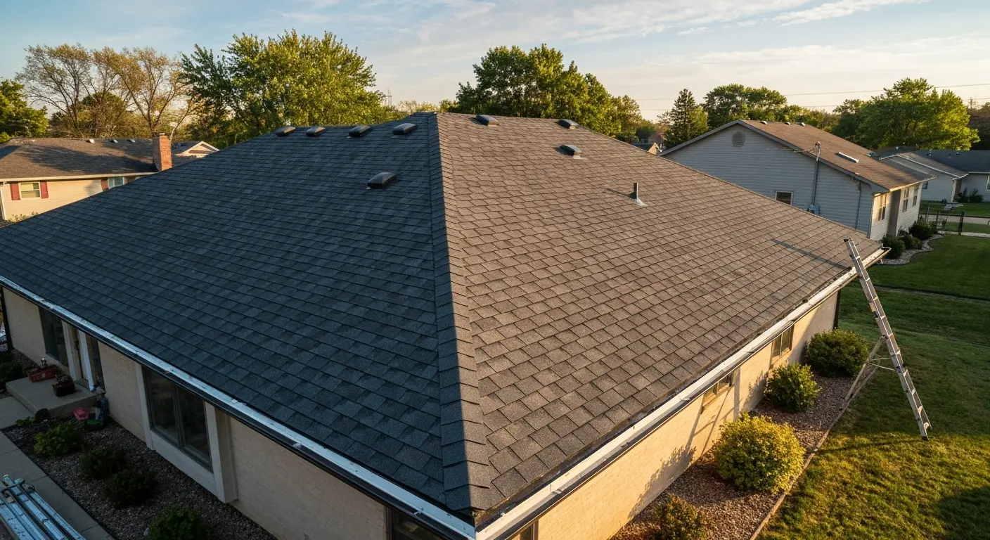 Residential roof replacement