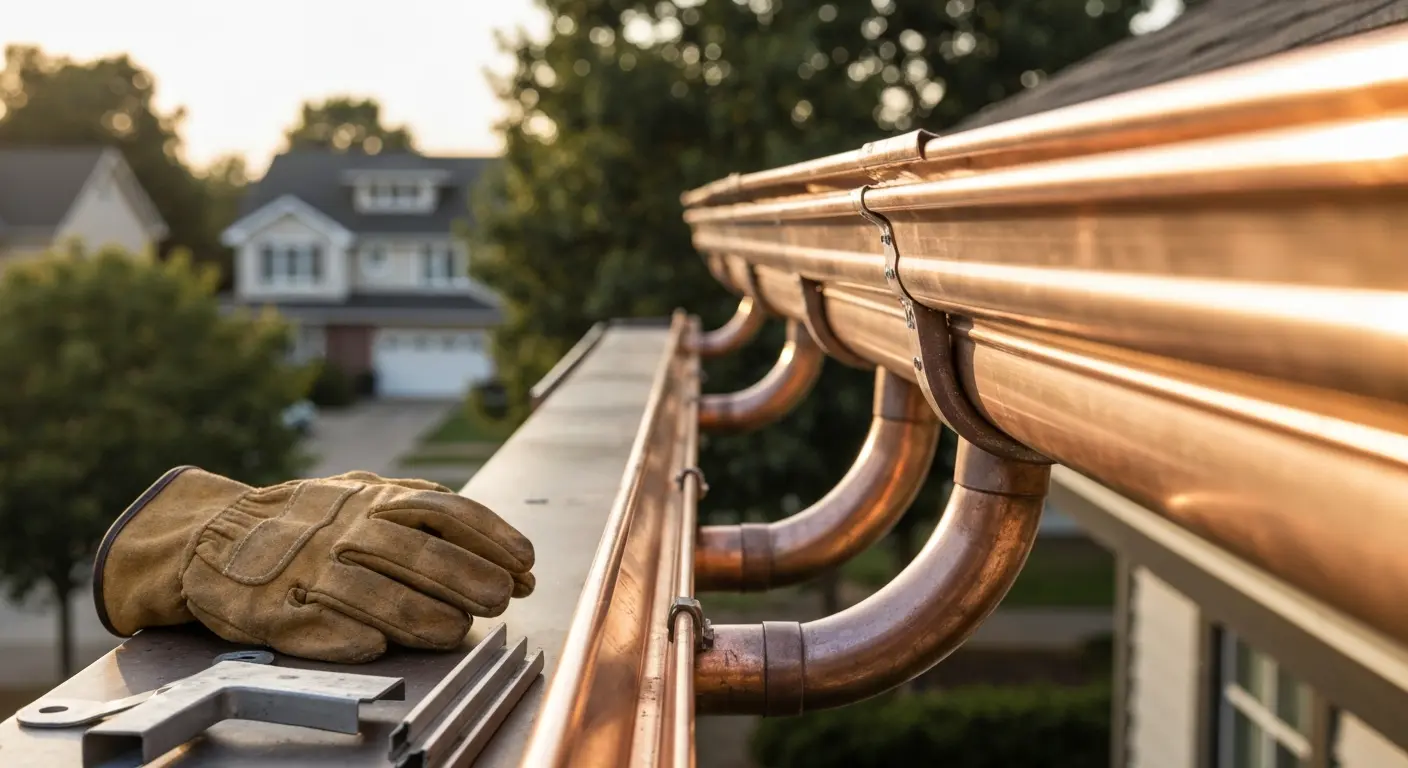 Gutter repair and installation