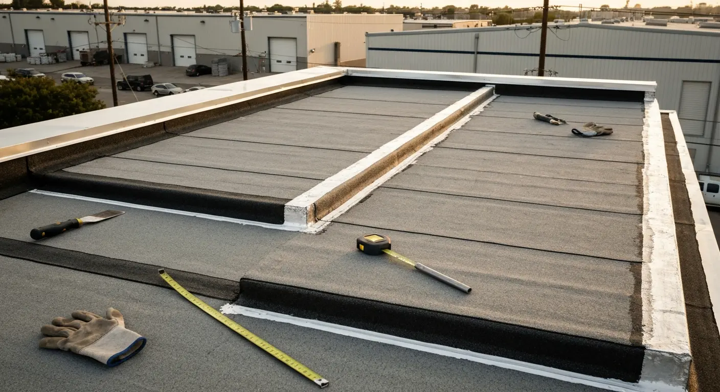 Commercial roof repair