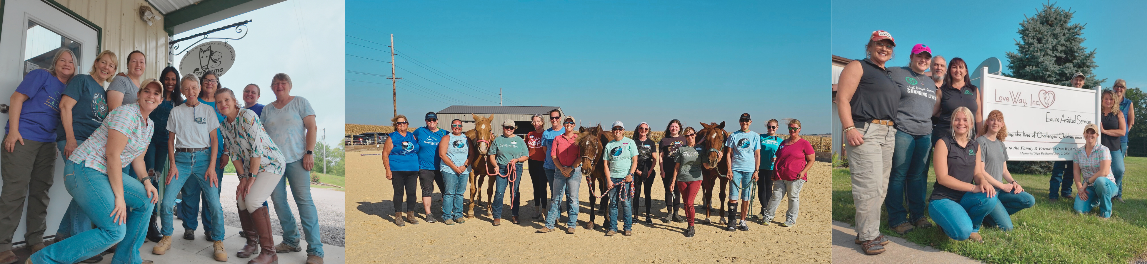 Program teams from facilities Hoof Falls and Footfalls has worked with
