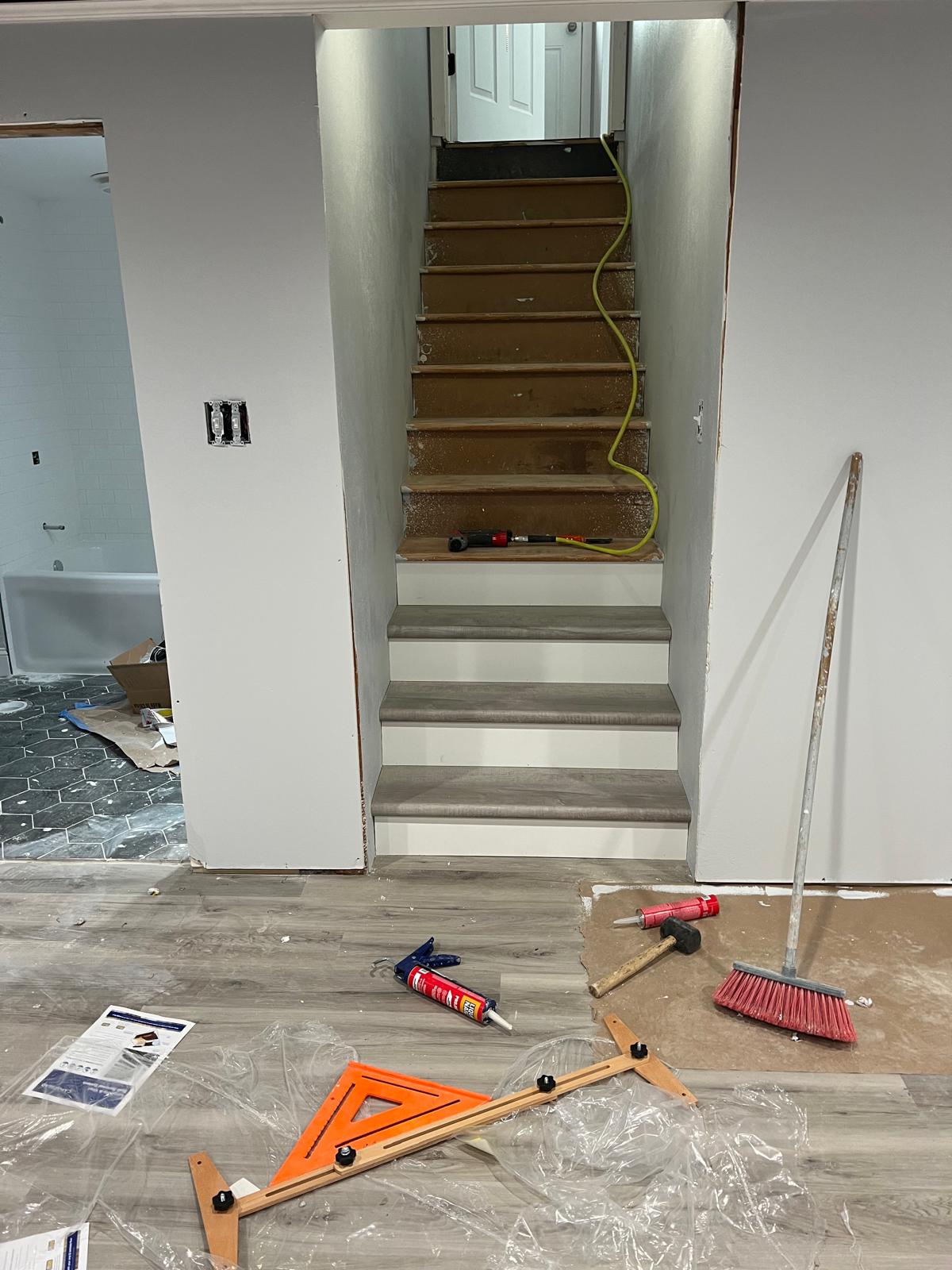 Interior renovation project completed by Mabella Construction in Louisville, KY