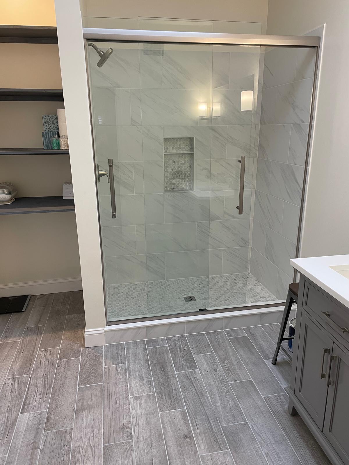 Bathroom remodeling project completed by Mabella Construction in Louisville, KY
