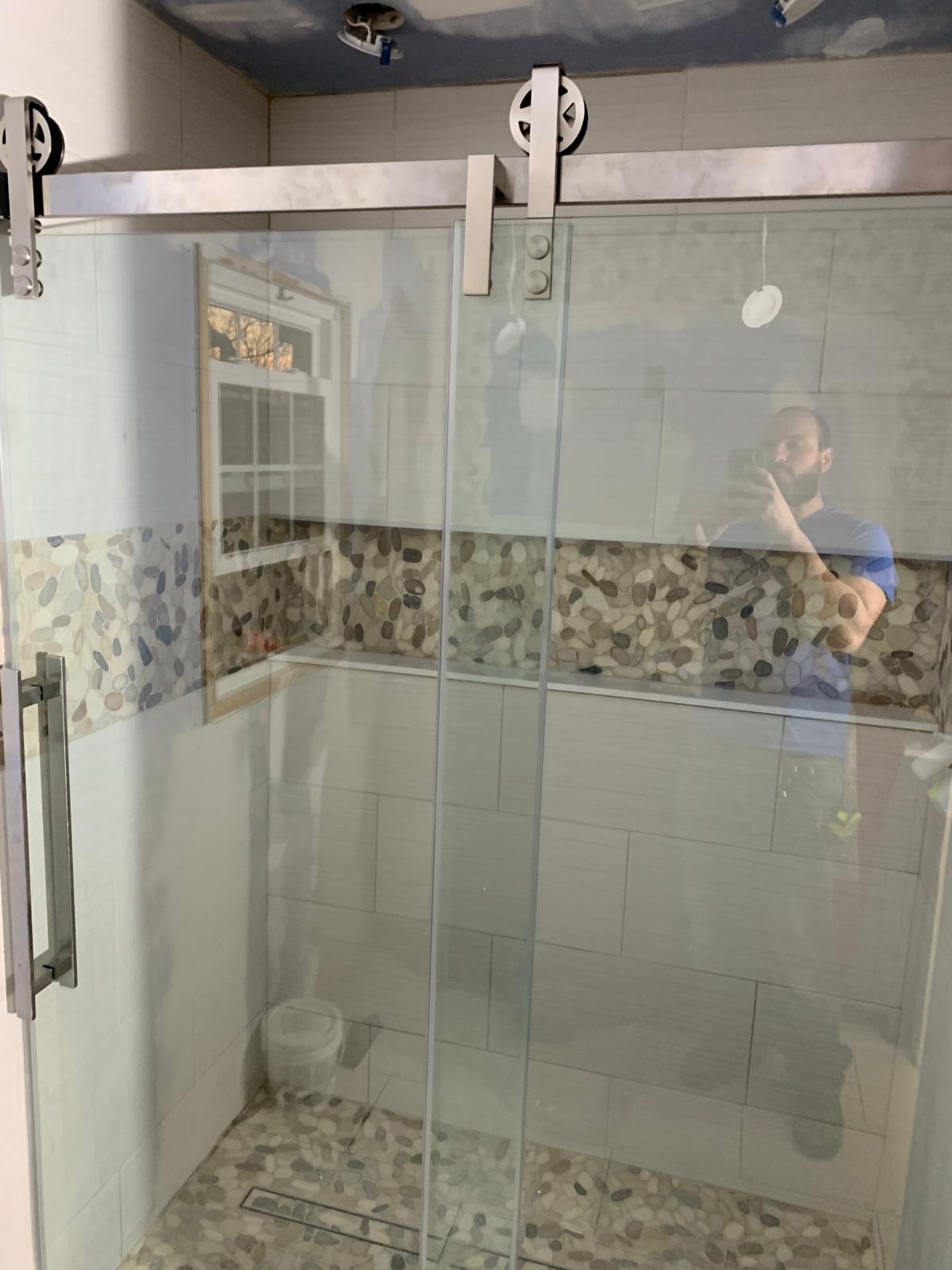 Bathroom remodeling project completed by Mabella Construction in Louisville, KY