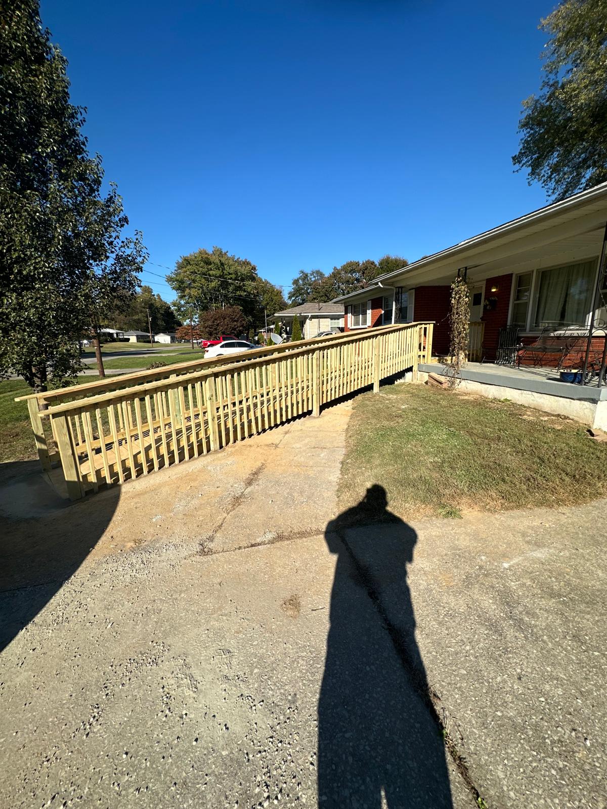 Porch renovation project completed by Mabella Construction in Louisville, KY